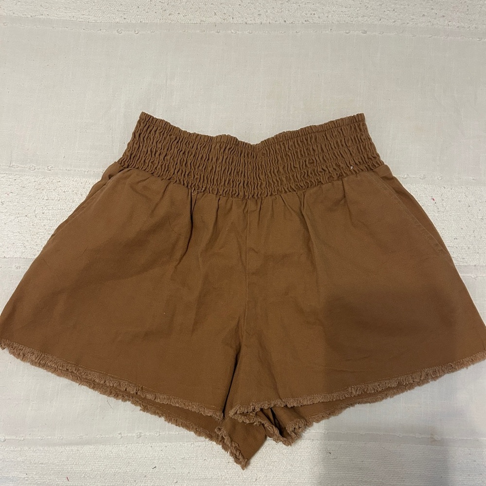 Wild Fable High Waist Brown Shorts